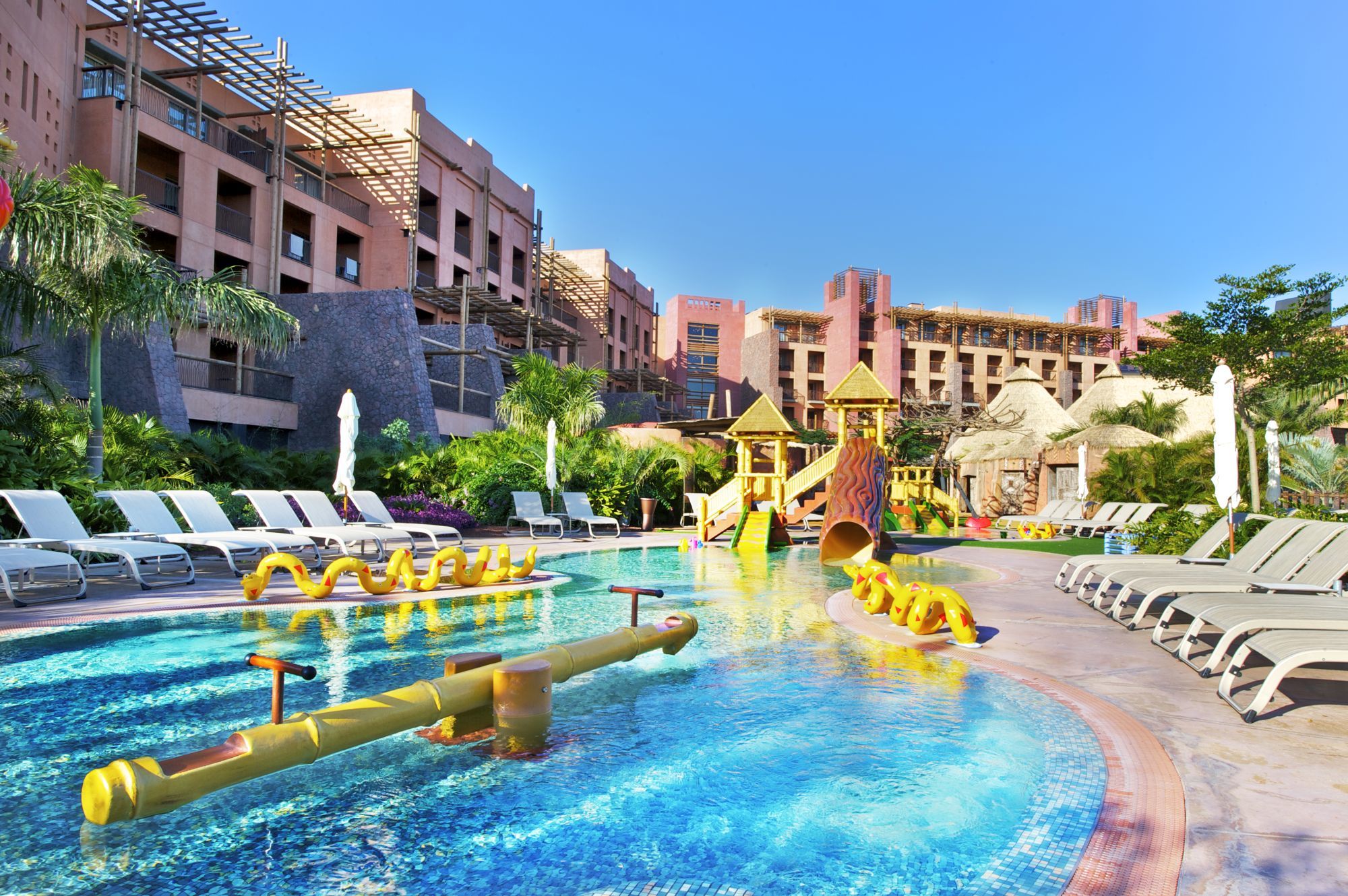 Lopesan Baobab Resort Meloneras Esterno foto The swimming pool at the hotel